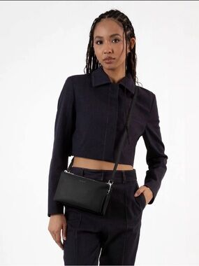Matt & Nat Black Crossbody Purse